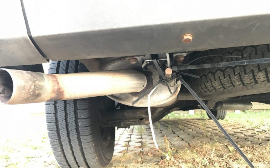 Wenn mitten im Verkehr der Gummi reißt…